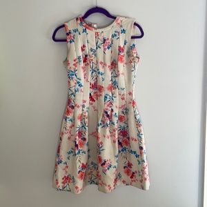 Fitted floral dress